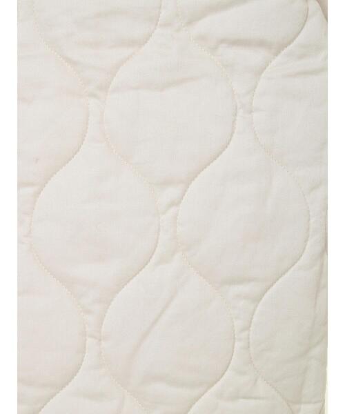 AMERICAN HOLIC(アメリカンホリック)の「ノーカラーキルトジャケット(ブルゾン・レディース・アイボリー/カーキ・M/L)」の10枚目の写真