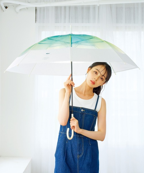 ビニール傘］切り継ぎグラデーション（長傘）｜Wpc.（ダブリュ