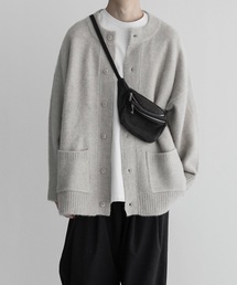 remer | loose basic mohair cardigan (crew neck) / ルーズベーシックモヘア混カーディガン(カーディガン/ボレロ)