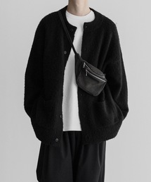 remer | loose basic mohair cardigan (crew neck) / ルーズベーシックモヘア混カーディガン(カーディガン/ボレロ)
