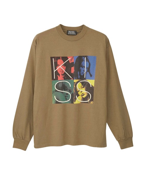 HYSTERIC GLAMOUR(ヒステリックグラマー)の「KISS Tシャツ(Tシャツ/カットソー・メンズ・ホワイト/カーキ/ブラック・X-LARGE/MEDIUM/SMALL/LARGE)」の3枚目の写真