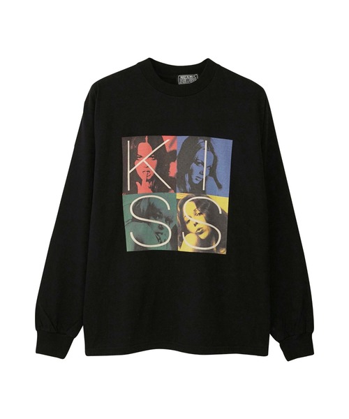 HYSTERIC GLAMOUR(ヒステリックグラマー)の「KISS Tシャツ(Tシャツ/カットソー・メンズ・ホワイト/カーキ/ブラック・X-LARGE/MEDIUM/SMALL/LARGE)」の2枚目の写真