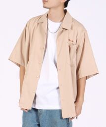 BEN DAVIS/WHITE LABEL | 【BEN DAVIS(ベンデイビス)】SOUVENIR BIG SHORT SLEEVE SHIRTS / スーベニア ベトジャン風 ビッグ 半袖シャツ(シャツ/ブラウス)