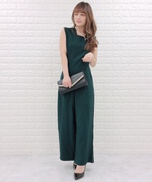 ☆新品☆ LE'RURE パンツドレス 結婚式 パーティー M