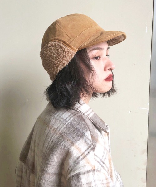 セール】裏ボアフライトキャップ（キャップ）｜MANGROVE（マングローブ