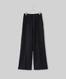 audrey and john wad | 【Audrey and John Wad】リネンキャンバスストレートイージーパンツ(その他パンツ)