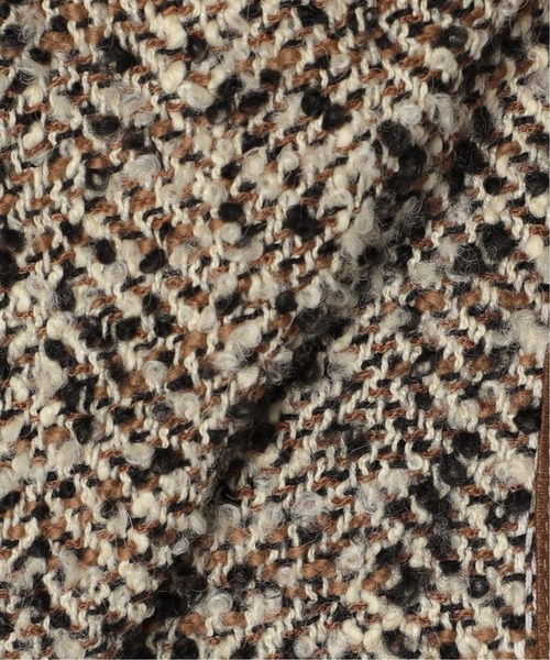 Simplicite(サンプリシテ)の「ツイードガウンコート◆(ノーカラーコート・レディース・ネイビー/グレー/レッド・FREE)」の21枚目の写真