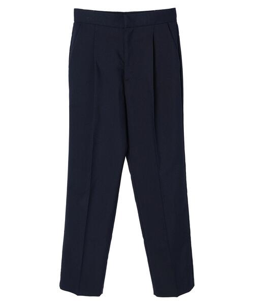 earth music&ecology(アースミュージックアンドエコロジー)の「タックテーパードパンツ*(その他パンツ・レディース・ネイビー/ピンク/グレイッシュベージュ/イエロー/グリーン・S/M/L)」の7枚目の写真