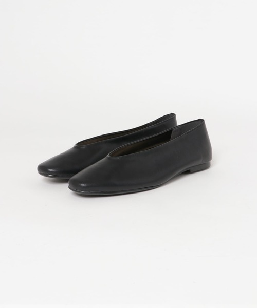 RODE SKO（ロデスコ）の「『MADE IN JAPAN』やわらかフラットシューズ（パンプス・レディース・グリーン/ブラック/ナチュラル・37/36/38）」の10枚目の写真