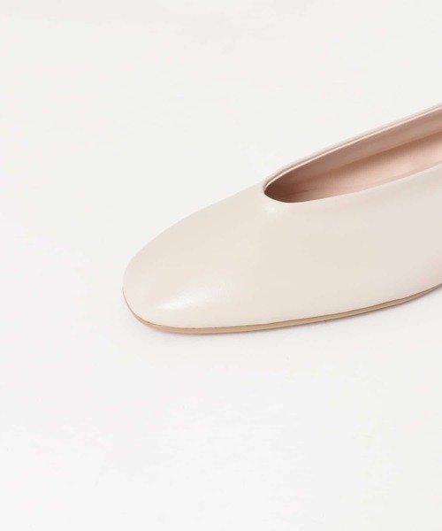 RODE SKO（ロデスコ）の「『MADE IN JAPAN』やわらかフラットシューズ（パンプス・レディース・グリーン/ブラック/ナチュラル・37/36/38）」の5枚目の写真