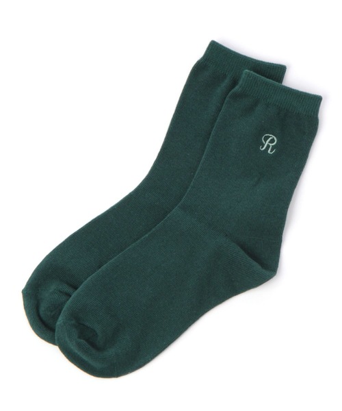 repipi armario（レピピ アルマリオ）の「サイド刺繍ソックス（ソックス/靴下・キッズ・ホワイト/グリーン系その他/グレー/ベージュ/ダークブラウン/ブラック系その他・FREE）」の6枚目の写真