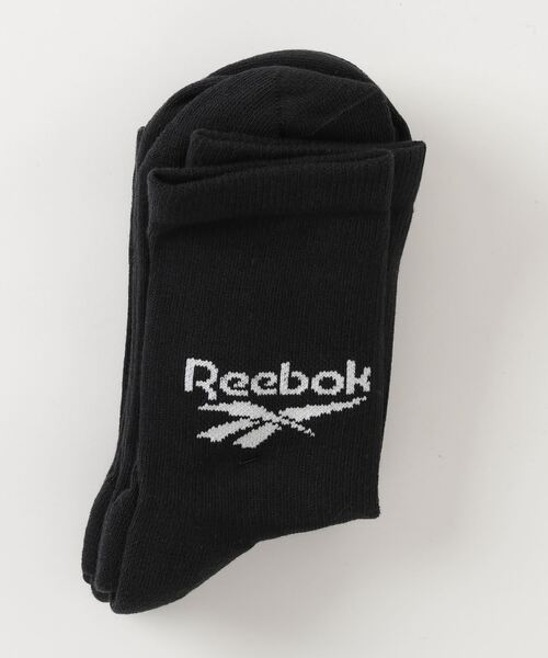 Reebok（リーボック）の「クラシック クルー ソックス 3足組 / Classics Crew Socks 3 Pairs（ソックス/靴下・メンズ・ブラック/ホワイト×グレー/ホワイト・SMALL/MEDIUM/LARGE/X-LARGE）」の5枚目の写真