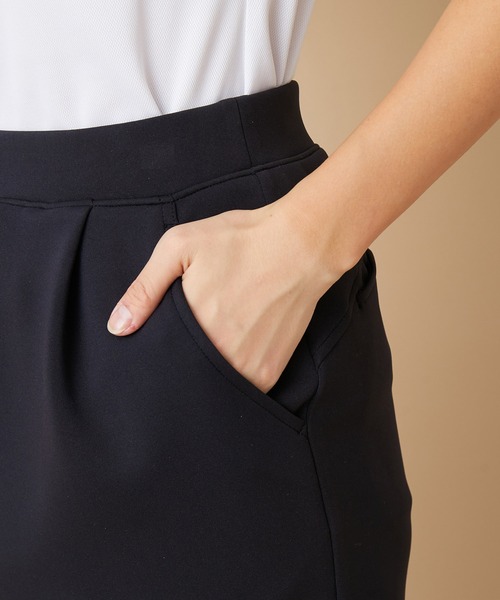 JUN&ROPE'（ジュンアンドロペ）の「【セットアップ対応】レイ＆ロゴジャージーコクーンスカート（スカート・レディース・ブラック/ピンク/ホワイト・S/L/M）」の13枚目の写真