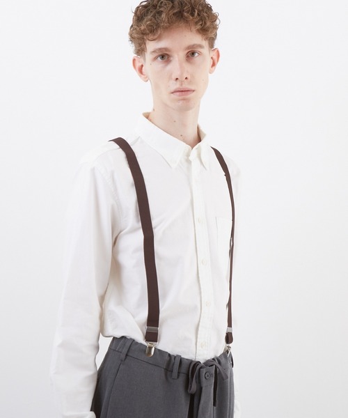 TONE SELECT GOODS（トーンセレクトグッズ）の「【gratin】ソリッドカラーサスペンダー（サスペンダー・レディース・ホワイト/ブラック/レッド/ブラウン・FREE）」の3枚目の写真