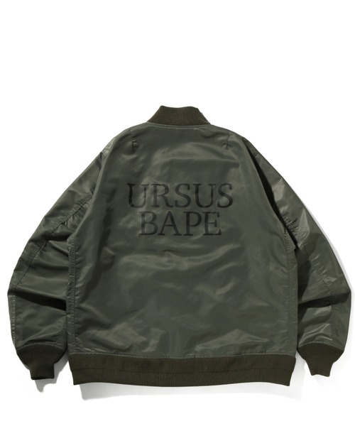 A BATHING APE（アベイシングエイプ）の「URSUS NYLON LOOSE FIT MA-1 