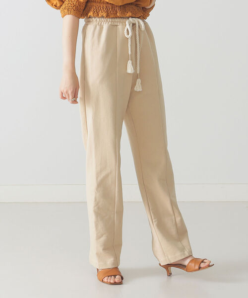 BEAMS LIGHTS(ビームスライツ)の「KiiRA / スウェット パンツ(その他パンツ・レディース・ベージュ/ブルー・SMALL/MEDIUM)」の3枚目の写真