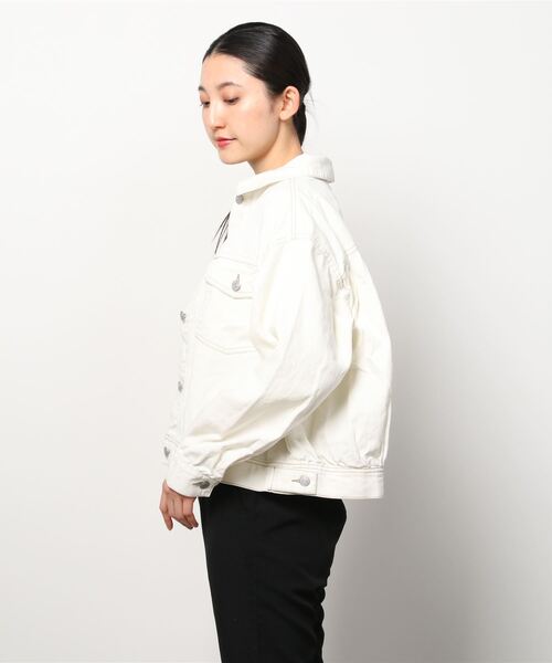 AS KNOW AS plus（アズノゥアズプラス）の「ダブルポケットカジっとジャケット（その他アウター・レディース・ブラック/オフホワイト/カーキ/ケミカルウォッシュ/ライトグリーン・FREE）」の18枚目の写真