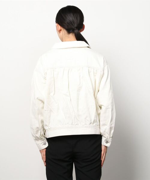 AS KNOW AS plus（アズノゥアズプラス）の「ダブルポケットカジっとジャケット（その他アウター・レディース・ブラック/オフホワイト/カーキ/ケミカルウォッシュ/ライトグリーン・FREE）」の19枚目の写真