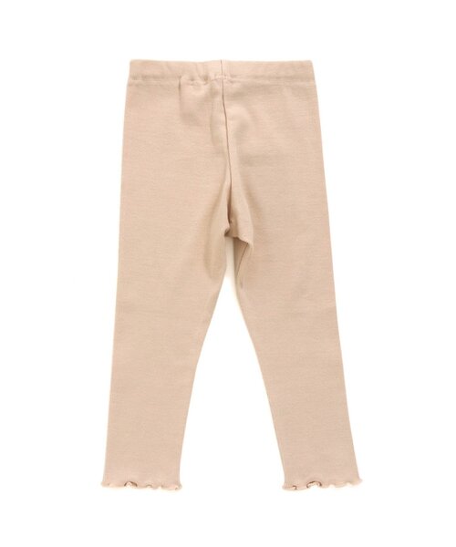 Ampersand（アンパサンド）の「9分レギンス（レギンス/スパッツ・キッズ・オフホワイト/ベージュ/チャコール/グレー・130/120/140/110/80/70/90/100）」の5枚目の写真