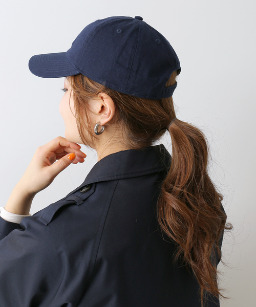 Simplicite(サンプリシテ)の「Embroidery Cap◆(キャップ・レディース・チャコールグレー/ベージュ/ネイビー/ブルー・FREE)」の13枚目の写真