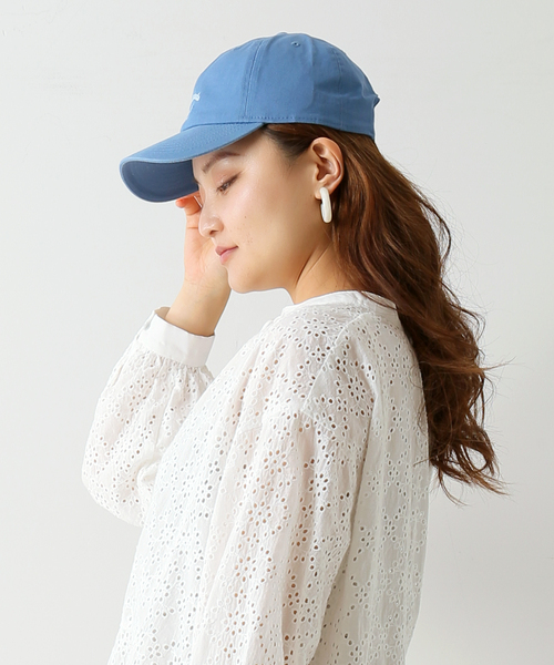 Simplicite(サンプリシテ)の「Embroidery Cap◆(キャップ・レディース・チャコールグレー/ベージュ/ネイビー/ブルー・FREE)」の19枚目の写真