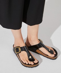 BIRKENSTOCK | Gizeh Big Buckle Natural Leather High Shine  HEX 【レギュラー幅】 レディース(サンダル)
