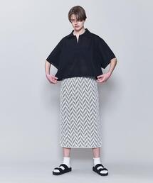 ＜6(ROKU)＞LOOP JACQUARD SKIRT/スカート