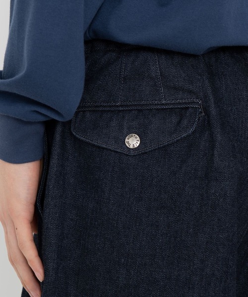 THE NORTH FACE PURPLE LABEL(ザ ノースフェイス パープルレーベル)の「【THE NORTH FACE PPL/ パープルレーベル】 ワイドデニムテーパードパンツ(デニムパンツ・メンズ・ネイビー・34/32/30)」の2枚目の写真