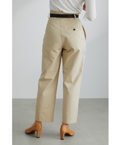 STYLEMIXER（スタイルミキサー）の「ハイウエストラップチノパンツ（チノパンツ・レディース・ベージュ/イエロー/ネイビー・SMALL/MEDIUM）」の9枚目の写真