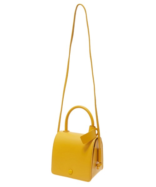 Edit Sheen（エディットシーン）の「スクエアボックスバッグ（ショルダーバッグ・レディース・イエロー/オレンジ・FREE）」の22枚目の写真