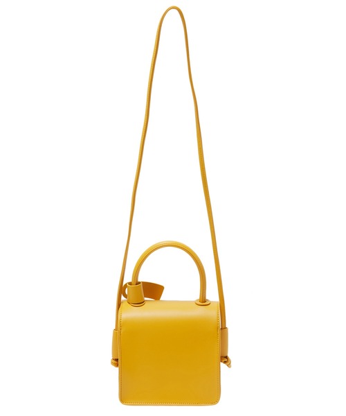 Edit Sheen（エディットシーン）の「スクエアボックスバッグ（ショルダーバッグ・レディース・イエロー/オレンジ・FREE）」の14枚目の写真