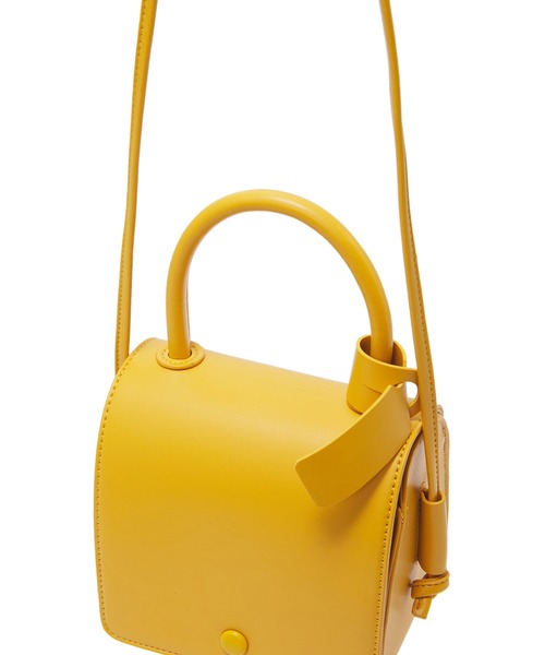 Edit Sheen（エディットシーン）の「スクエアボックスバッグ（ショルダーバッグ・レディース・イエロー/オレンジ・FREE）」の16枚目の写真