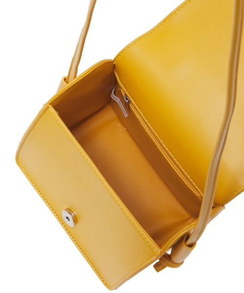 Edit Sheen（エディットシーン）の「スクエアボックスバッグ（ショルダーバッグ・レディース・イエロー/オレンジ・FREE）」の9枚目の写真