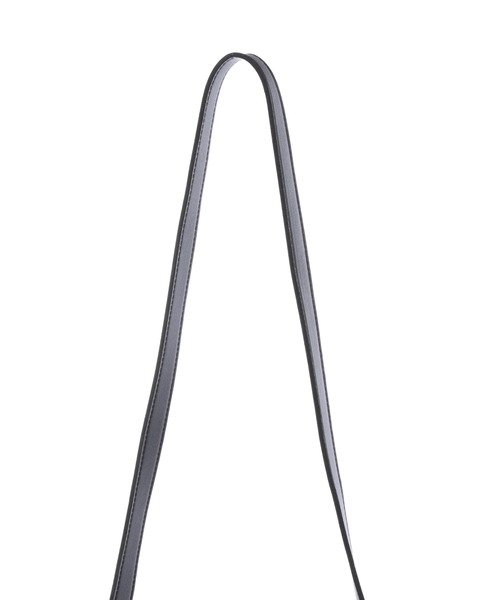 koe（コエ）の「【ビーチバッグ】PVCメッシュバケツショルダー*（ショルダーバッグ・レディース・ブラック/オフホワイト/クリア/ライトイエロー・FREE）」の12枚目の写真