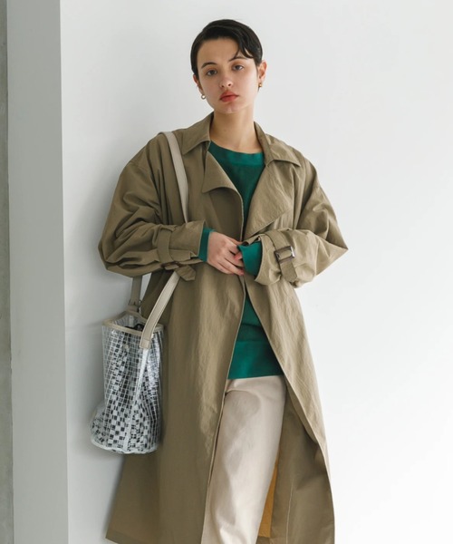 koe（コエ）の「【ビーチバッグ】PVCメッシュバケツショルダー*（ショルダーバッグ・レディース・ブラック/オフホワイト/クリア/ライトイエロー・FREE）」の19枚目の写真