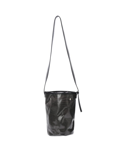koe（コエ）の「【ビーチバッグ】PVCメッシュバケツショルダー*（ショルダーバッグ・レディース・ブラック/オフホワイト/クリア/ライトイエロー・FREE）」の21枚目の写真