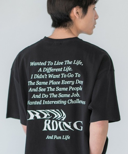 PBLIM(ページボーイリム)の「【PAGEBOYLIM】クールメッセージT(Tシャツ/カットソー・レディース・ブラック/オフホワイト/イエロー・MEDIUM/LARGE)」の3枚目の写真