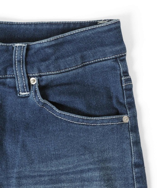 GLAZOS（グラソス）の「[スリム]スーパーストレッチデニム・5ポケットパンツ（デニムパンツ・キッズ・ブラック/インディゴブルー/ブルー・130cm/140cm/150cm/160cm/170cm）」の14枚目の写真