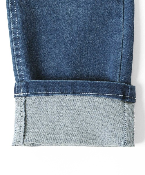 GLAZOS（グラソス）の「[スリム]スーパーストレッチデニム・5ポケットパンツ（デニムパンツ・キッズ・ブラック/インディゴブルー/ブルー・130cm/140cm/150cm/160cm/170cm）」の18枚目の写真