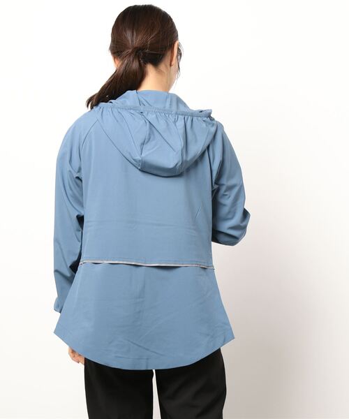 JEANS MATE(ジーンズメイト)の「【APORITO/アポリト】速乾素材ストレッチパーカー レディースサイズ(パーカー・レディース・ブルー系その他/ブラック/ホワイト・MEDIUM/LARGE)」の5枚目の写真