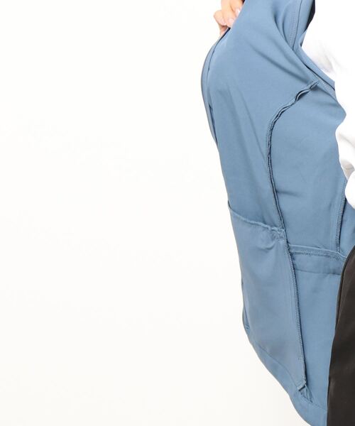 JEANS MATE(ジーンズメイト)の「【APORITO/アポリト】速乾素材ストレッチパーカー レディースサイズ(パーカー・レディース・ブルー系その他/ブラック/ホワイト・MEDIUM/LARGE)」の6枚目の写真