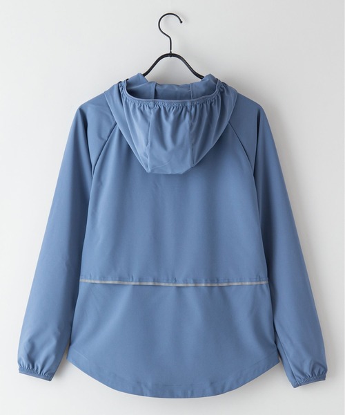 JEANS MATE(ジーンズメイト)の「【APORITO/アポリト】速乾素材ストレッチパーカー レディースサイズ(パーカー・レディース・ブルー系その他/ブラック/ホワイト・MEDIUM/LARGE)」の12枚目の写真