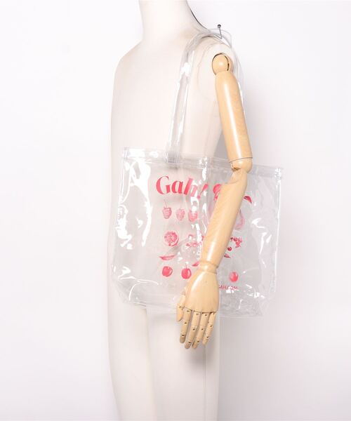 flower(フラワー)の「Gah! fruits Vinyl Tote ガー!!フルーツ ビニールトートバッグ(トートバッグ・レディース・クリア・FREE)」の3枚目の写真