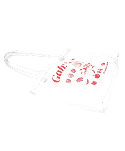 flower(フラワー)の「Gah! fruits Vinyl Tote ガー!!フルーツ ビニールトートバッグ(トートバッグ・レディース・クリア・FREE)」の6枚目の写真