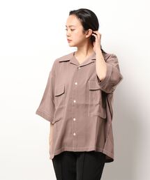 「INASTUDIOS SELECT」ルーズフィット ビッグステッチングシャツ