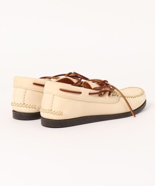 YUKETEN（ユケテン）の「YUKETEN | CANOE MOC モカシンシューズ MEN（モカシン/デッキシューズ・メンズ・Nat・8h/9/8）」の3枚目の写真