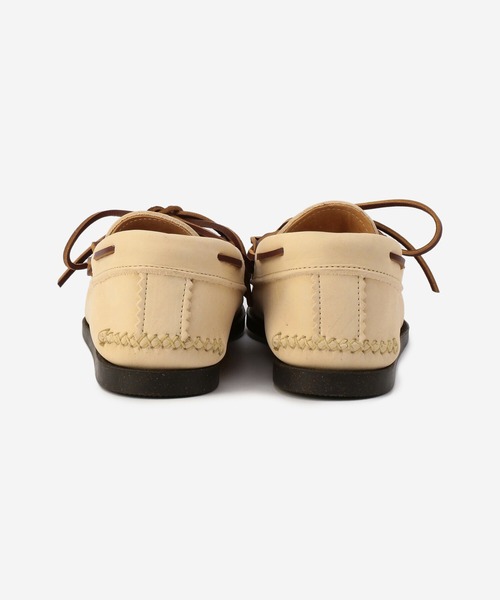YUKETEN（ユケテン）の「YUKETEN | CANOE MOC モカシンシューズ MEN（モカシン/デッキシューズ・メンズ・Nat・8h/9/8）」の9枚目の写真