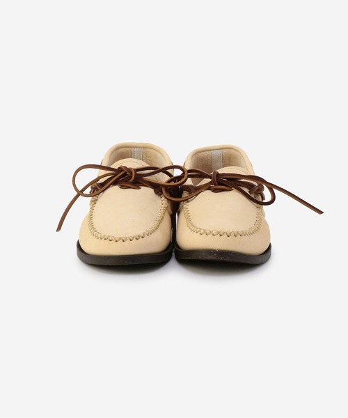 YUKETEN（ユケテン）の「YUKETEN | CANOE MOC モカシンシューズ MEN（モカシン/デッキシューズ・メンズ・Nat・8h/9/8）」の8枚目の写真