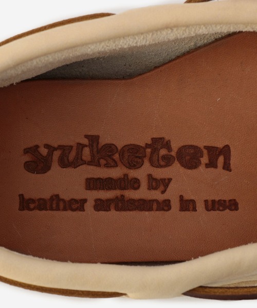 YUKETEN（ユケテン）の「YUKETEN | CANOE MOC モカシンシューズ MEN（モカシン/デッキシューズ・メンズ・Nat・8h/9/8）」の10枚目の写真