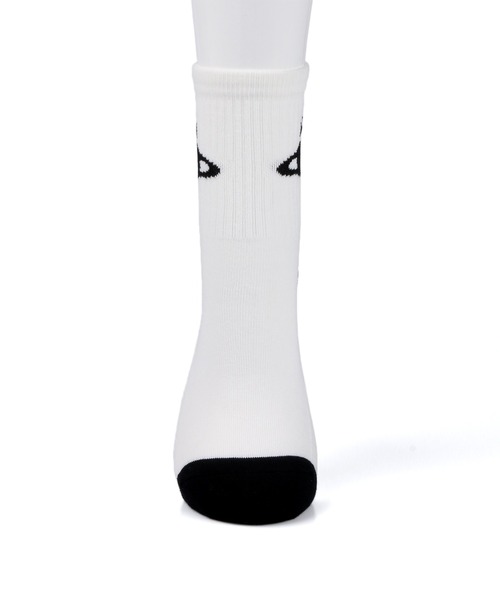人気 完売前に【vivienne westwood】SPORTY クルーソックス ORB スポーティリブ クルーソックス(ベージュ)（レディース